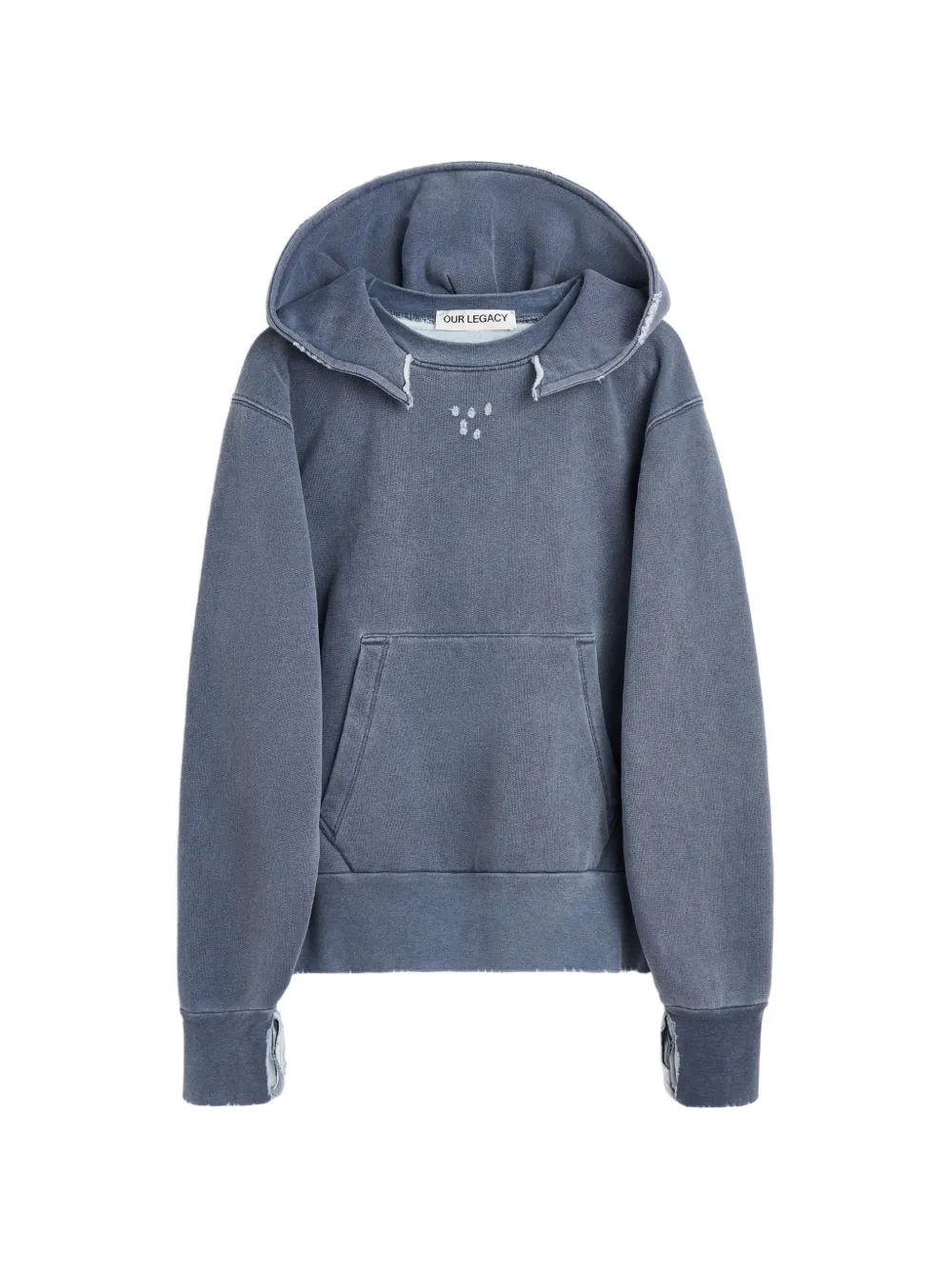 OUR LEGACY Relic hoodie Blauw