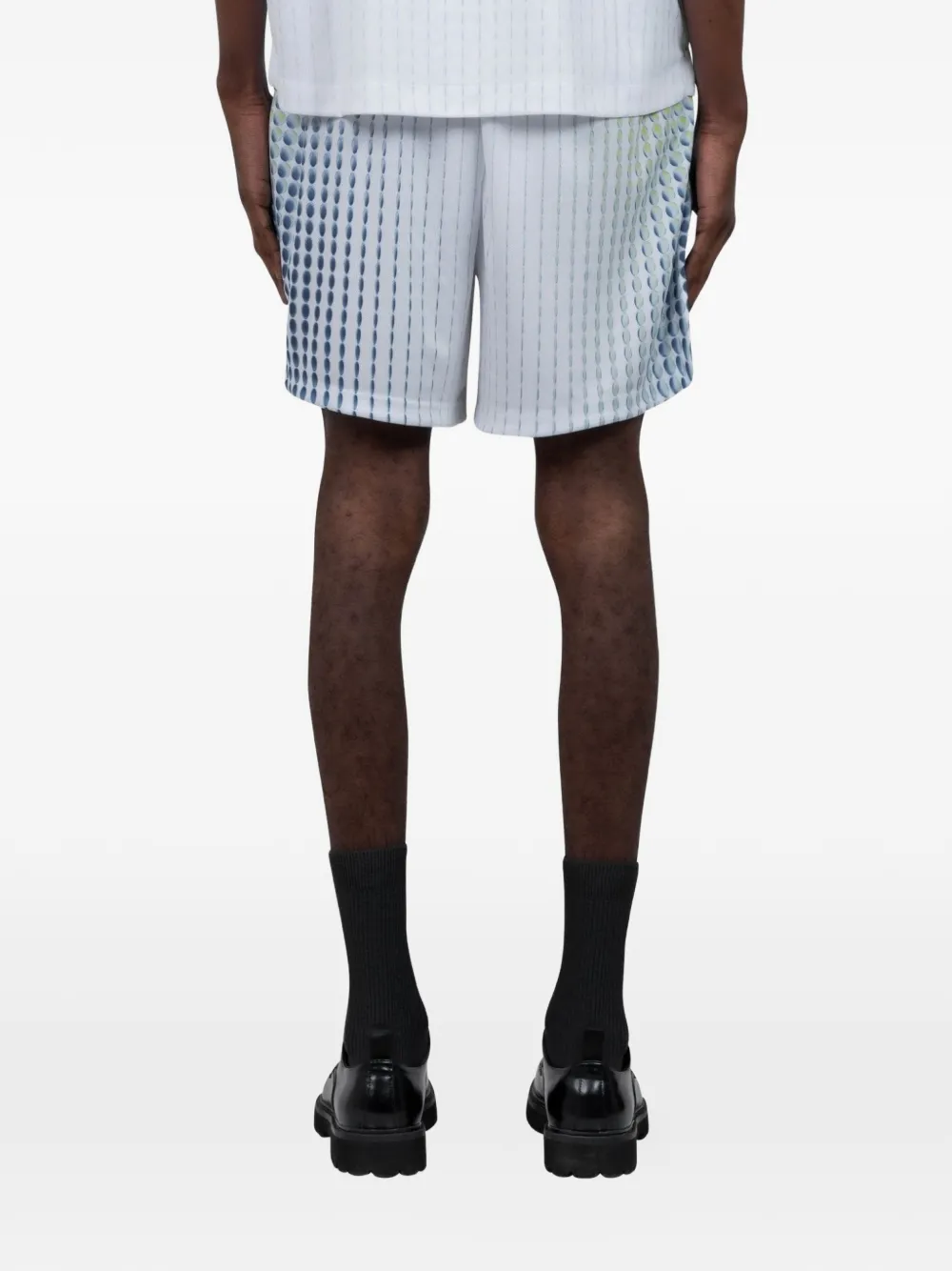 Casablanca Shorts met print Wit