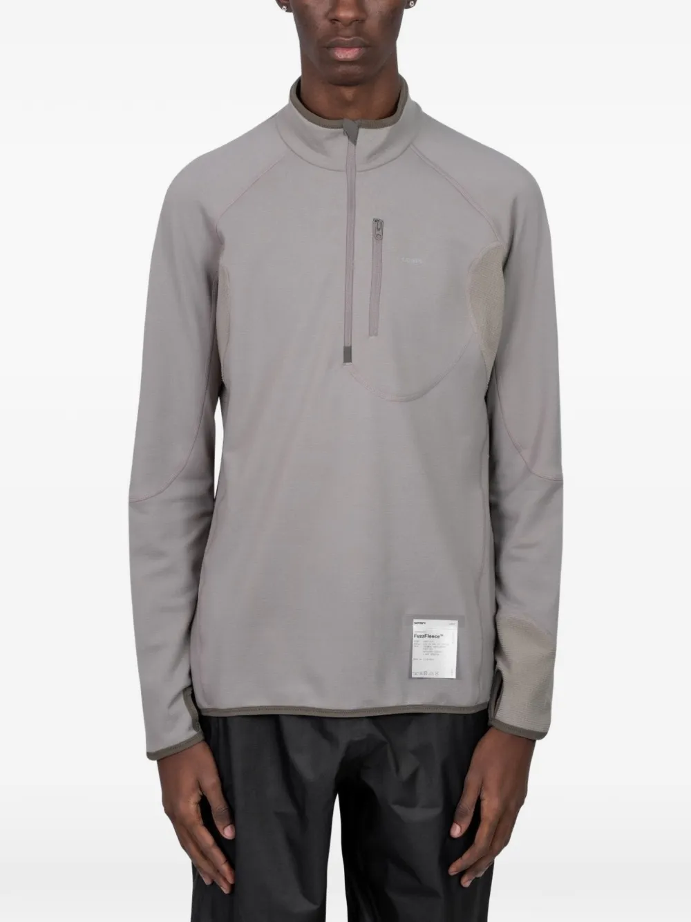 Satisfy half-zip sweatshirt - Grigio