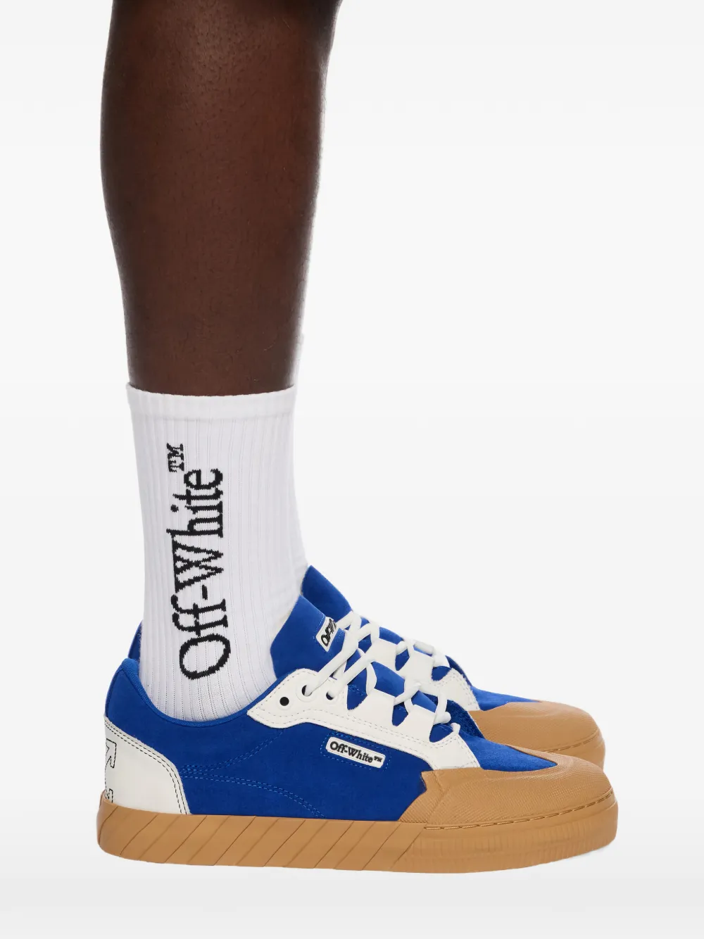 Off-White Vulcanized 779 lace-up sneakers - Blu