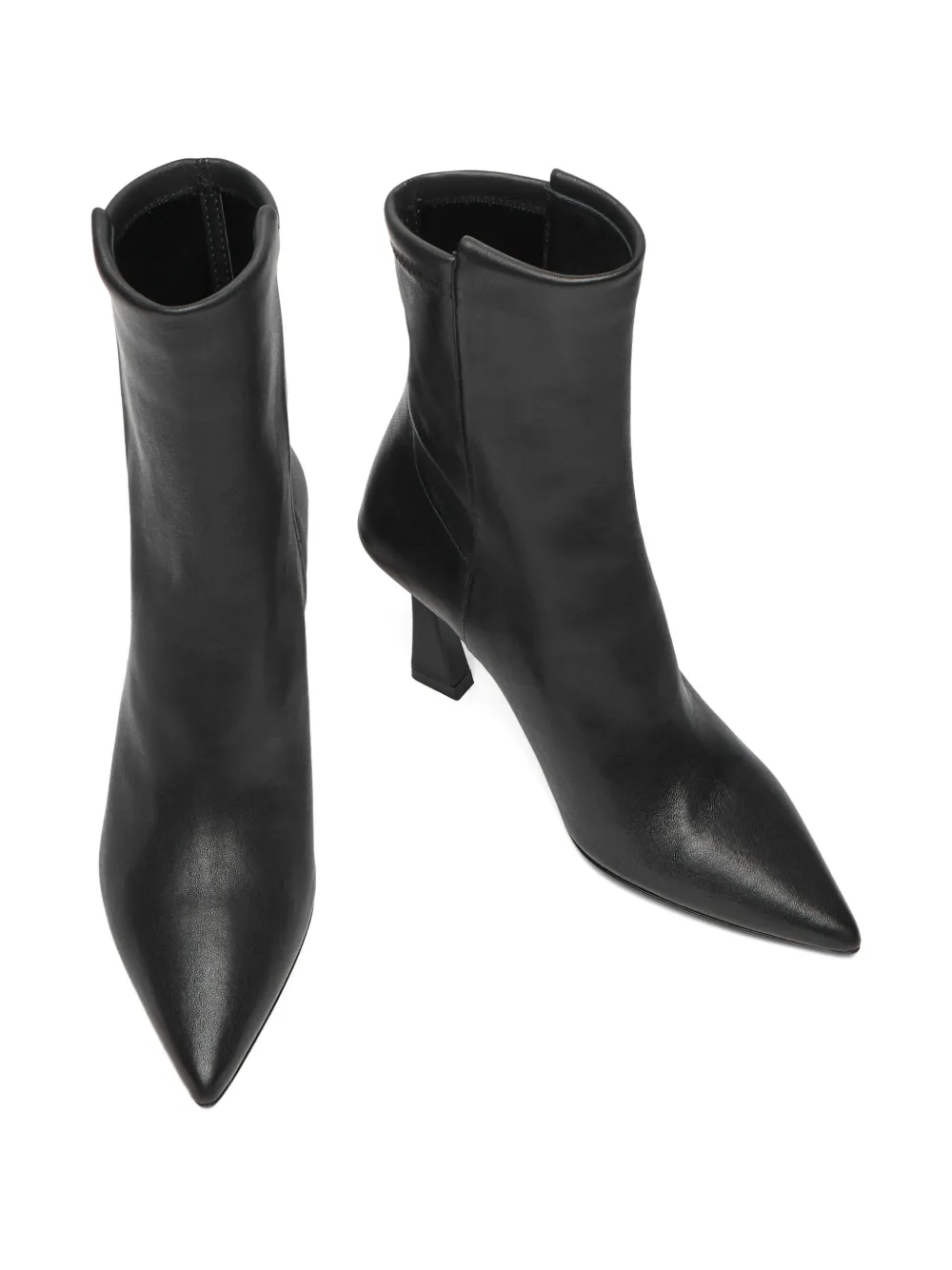 Stuart Weitzman 5050 Vinnie pointed boots Zwart