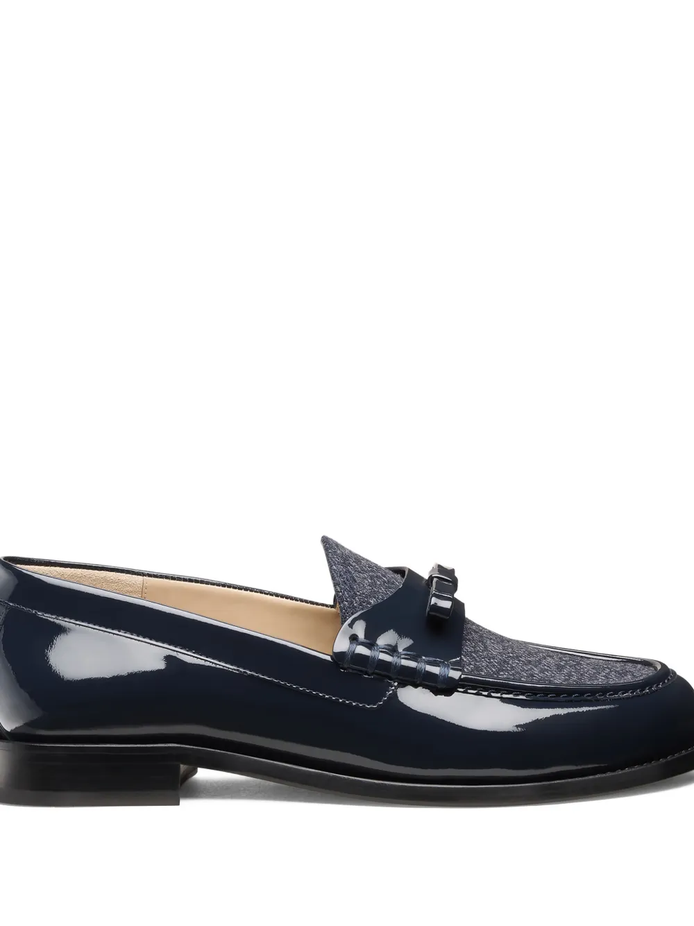 Stuart Weitzman Lottie Bow loafers - Blu
