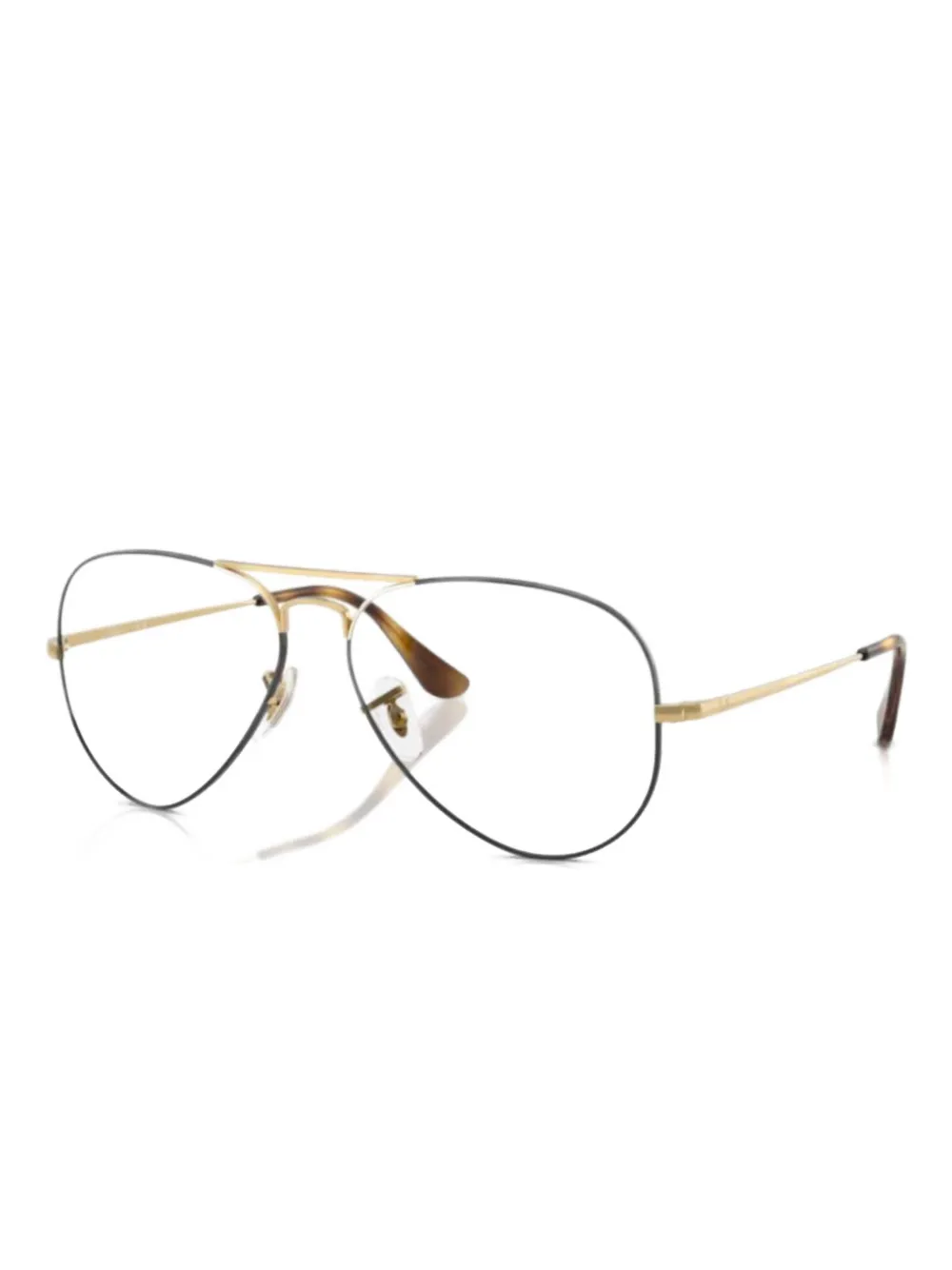 Ray-Ban metal pilot-frame glasses - Nero
