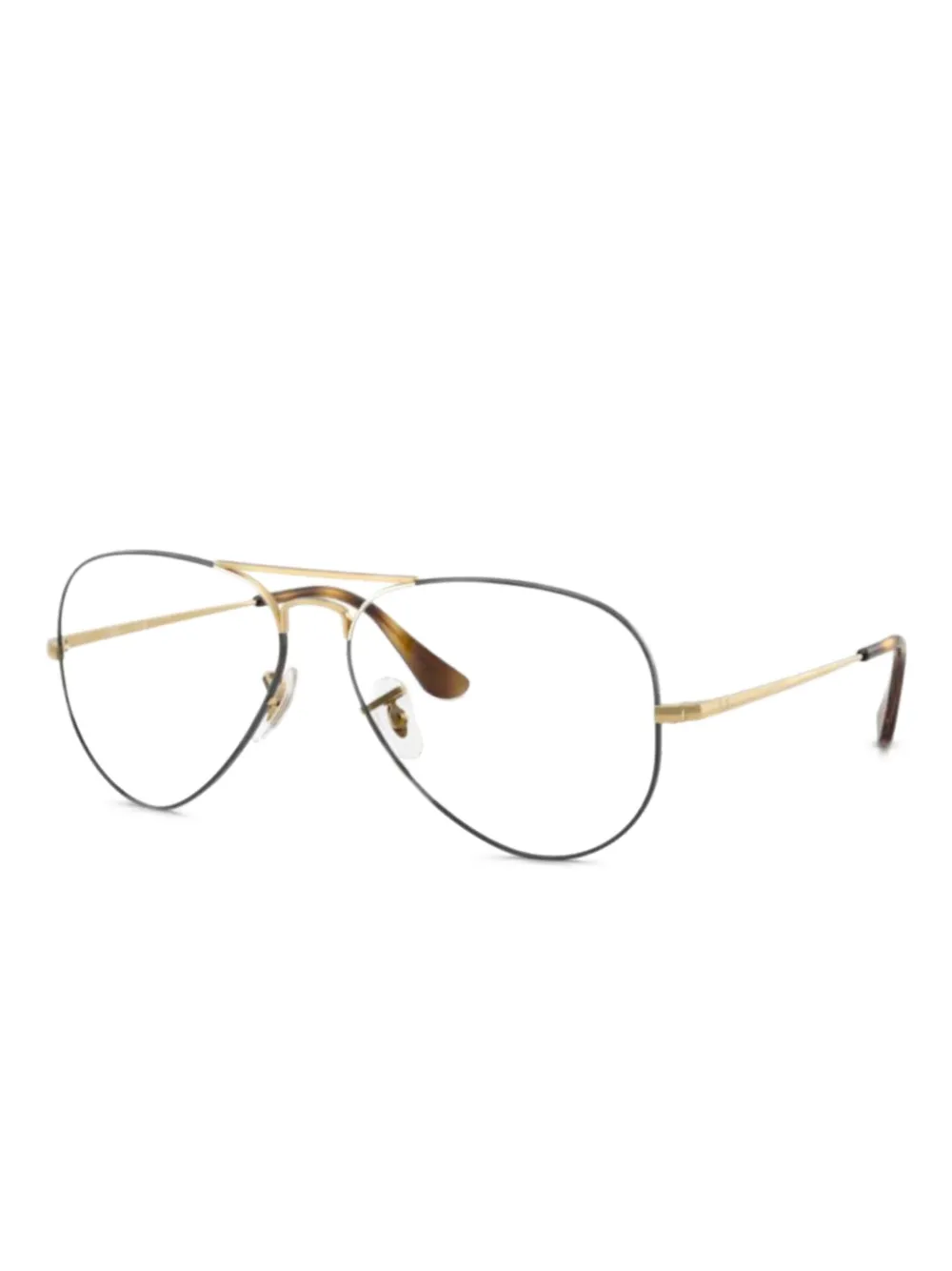Ray-Ban metal pilot-frame glasses - Nero