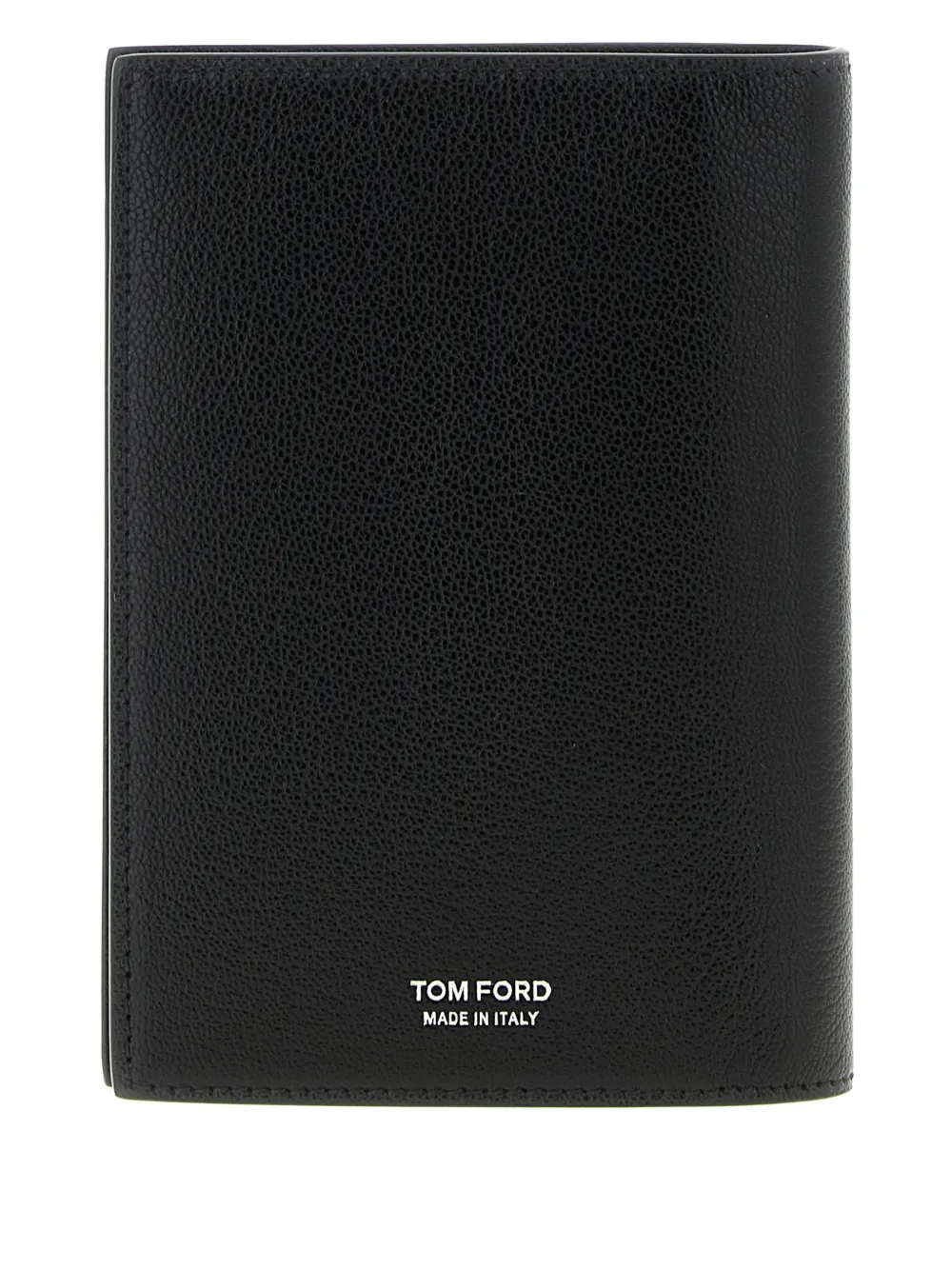 TOM FORD T-Line logo passport holder - Schwarz