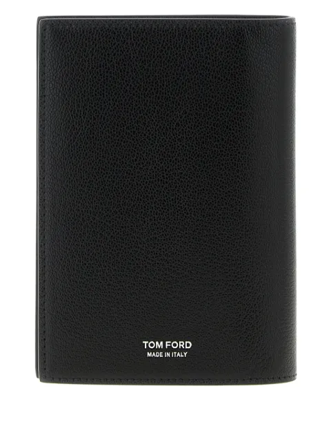 TOM FORD T-Line logo passport holder