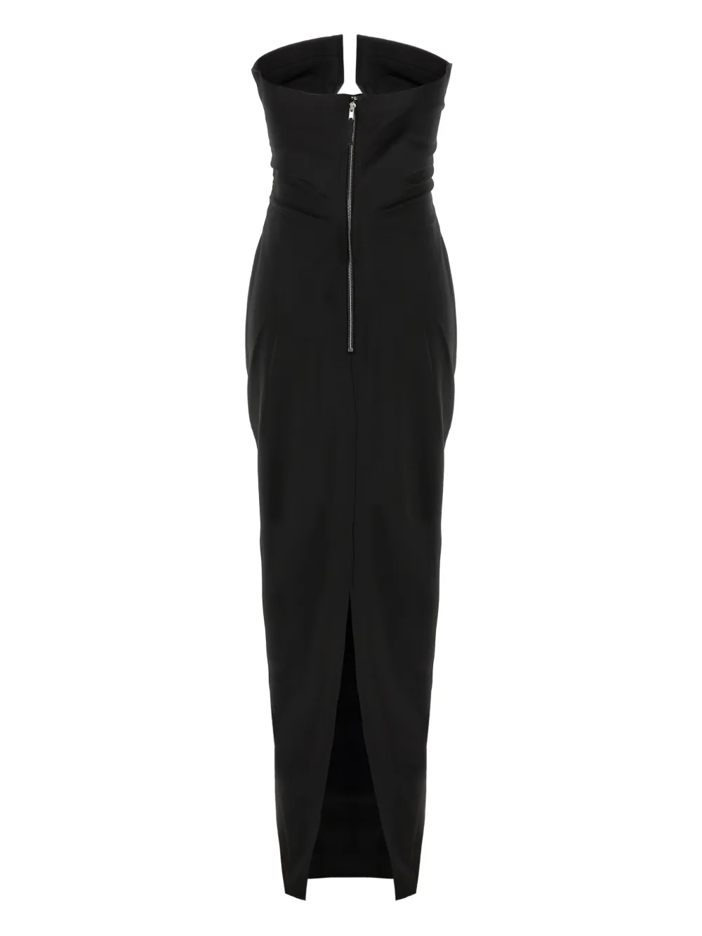 Rick Owens Prong cut-out gown - Zwart