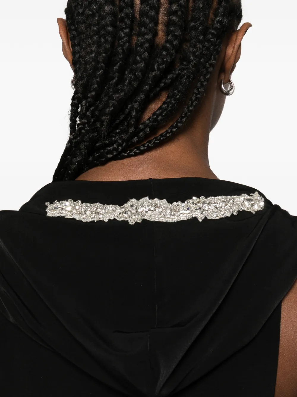 MITILIANE COUTURE Mouwloze jumpsuit Zwart