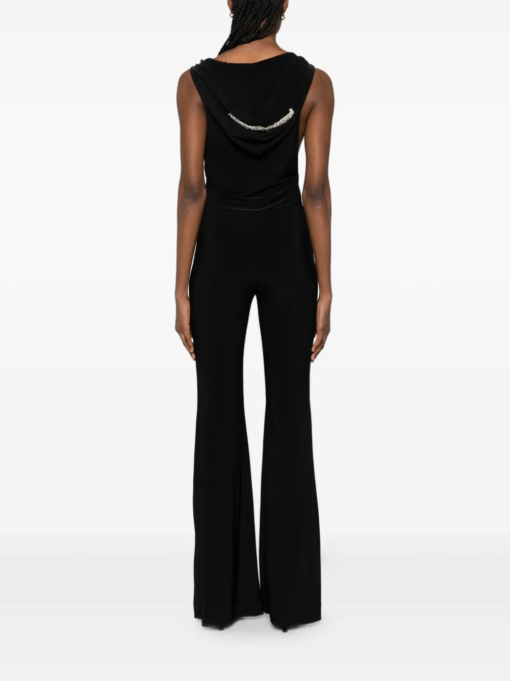 MITILIANE COUTURE Mouwloze jumpsuit Zwart