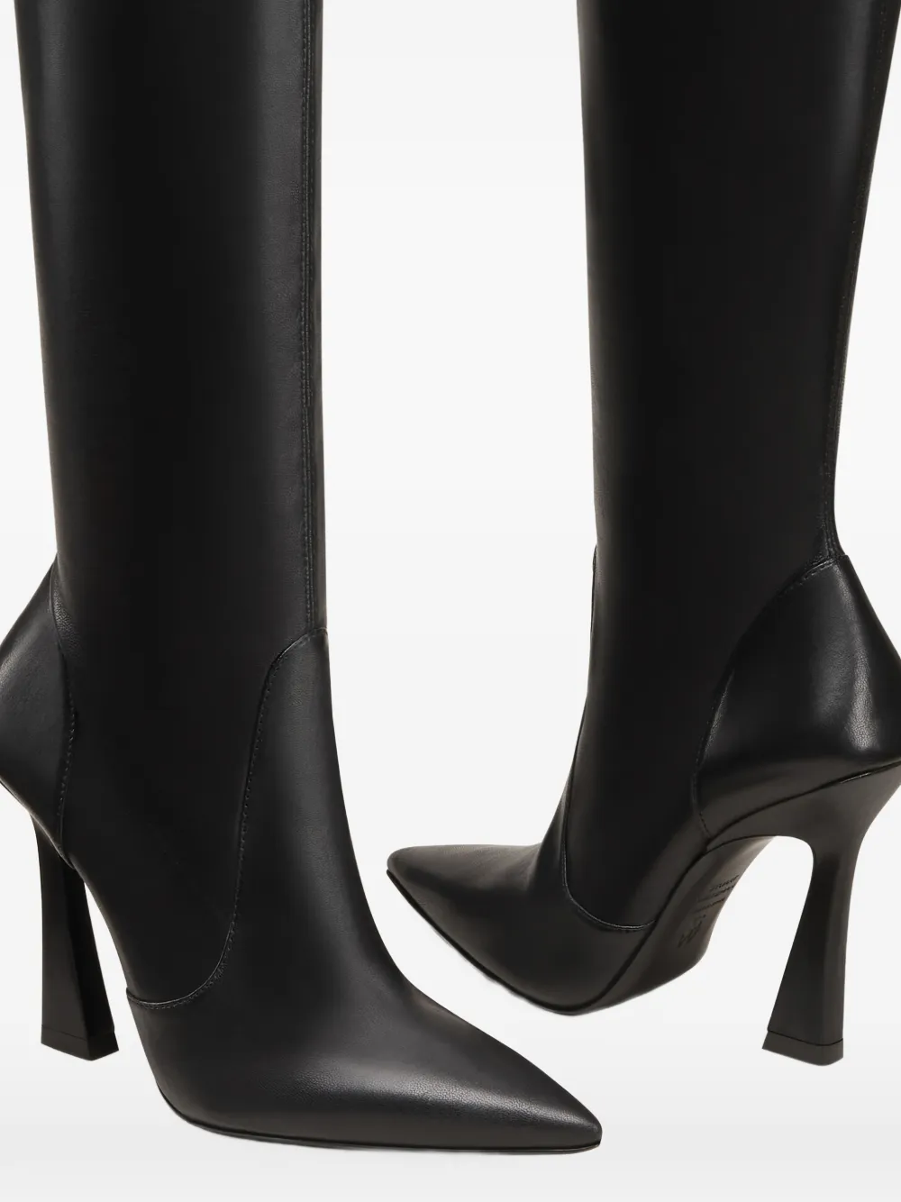 Stuart Weitzman Ultravinnie pointed boots Zwart