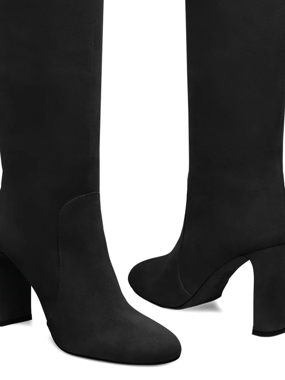 Stuart Weitzman Babette block-heel boots Zwart