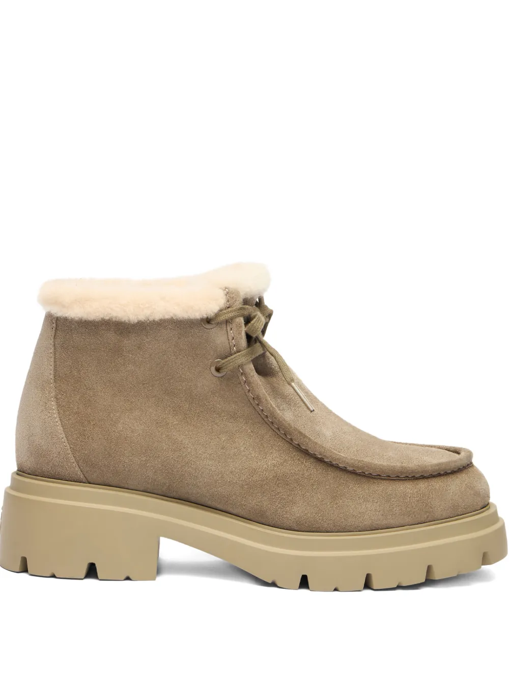 Stuart Weitzman Hudson shearling boots | ニュートラル | Image 1