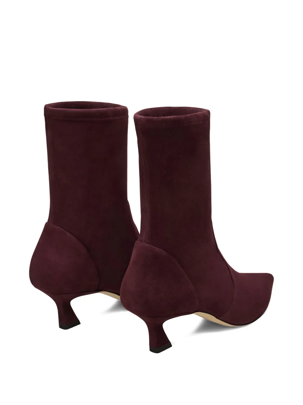Stuart Weitzman Vinnie ankle boots Rood