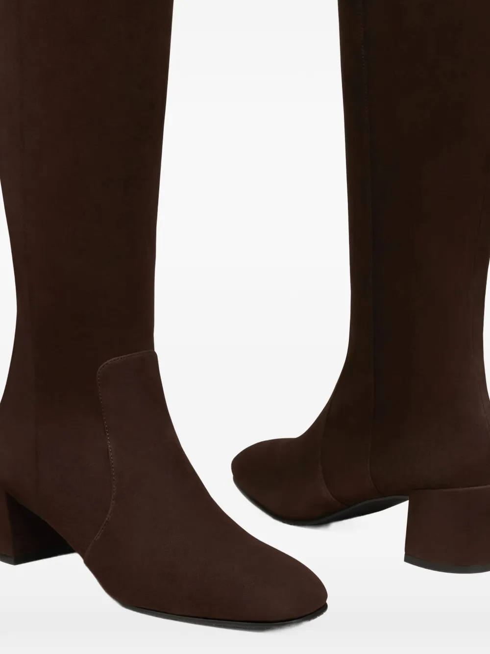 Stuart Weitzman Maeve zip boots Bruin