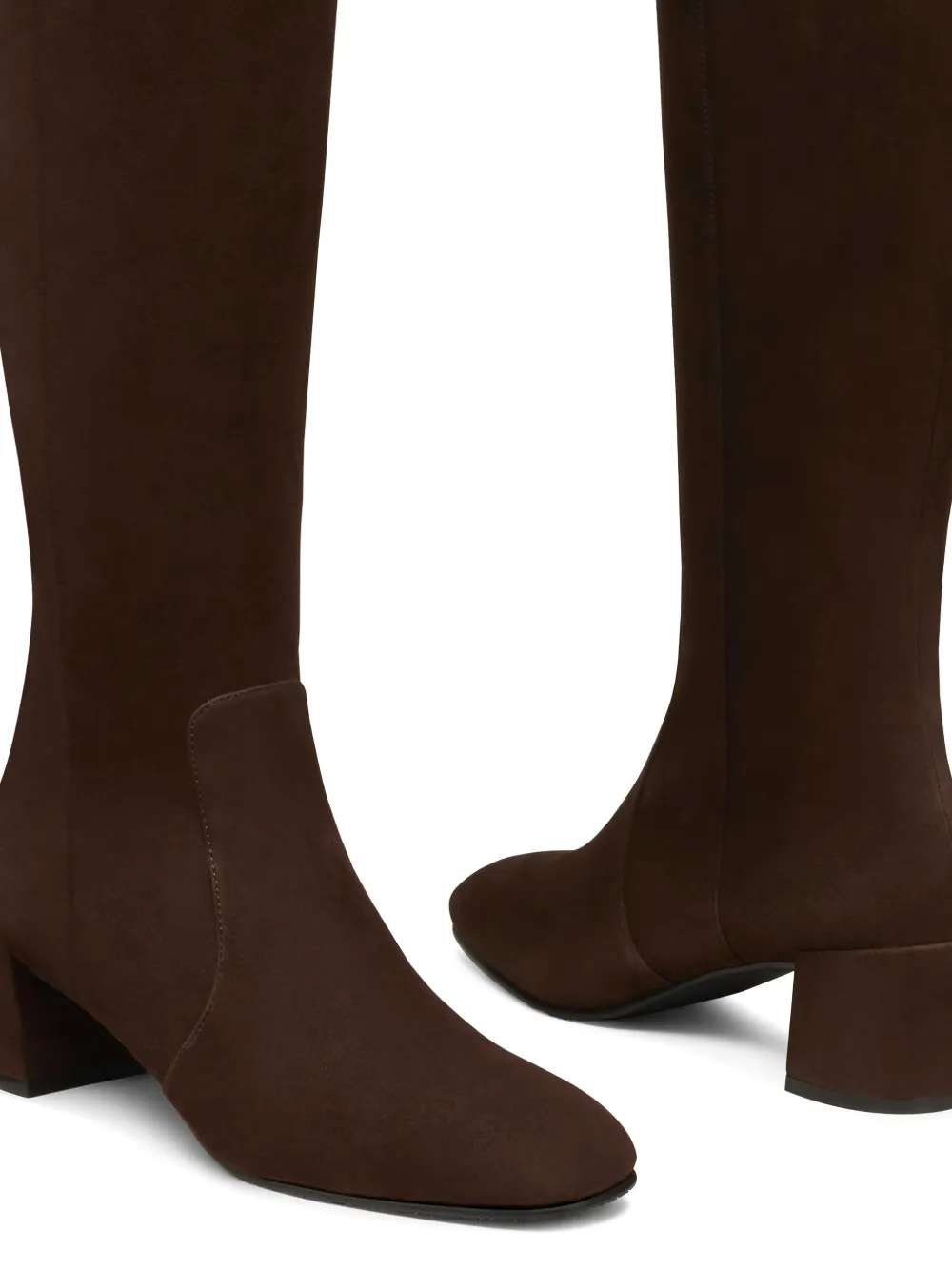 Stuart Weitzman Maeve laarzen met rits Bruin