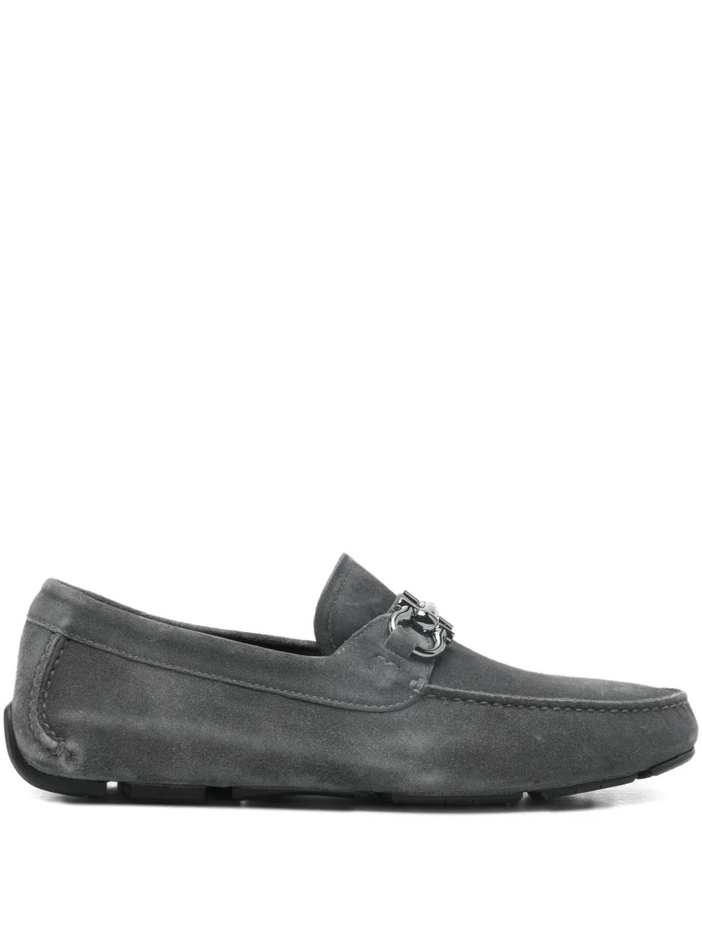 Ferragamo bit trim parigi new loafers - Grigio
