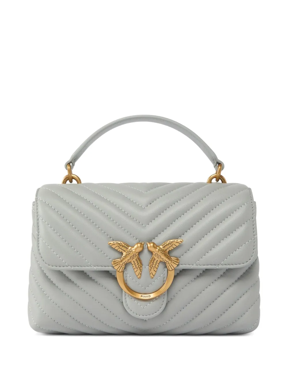PINKO mini Lady Love Puff quilted tote bag