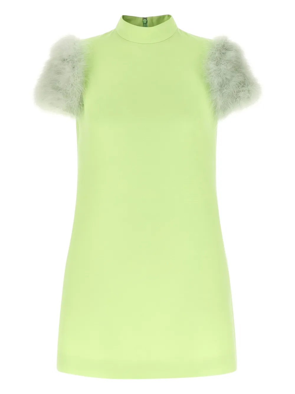 Valentino Garavani Abito corto a trapezio - Verde