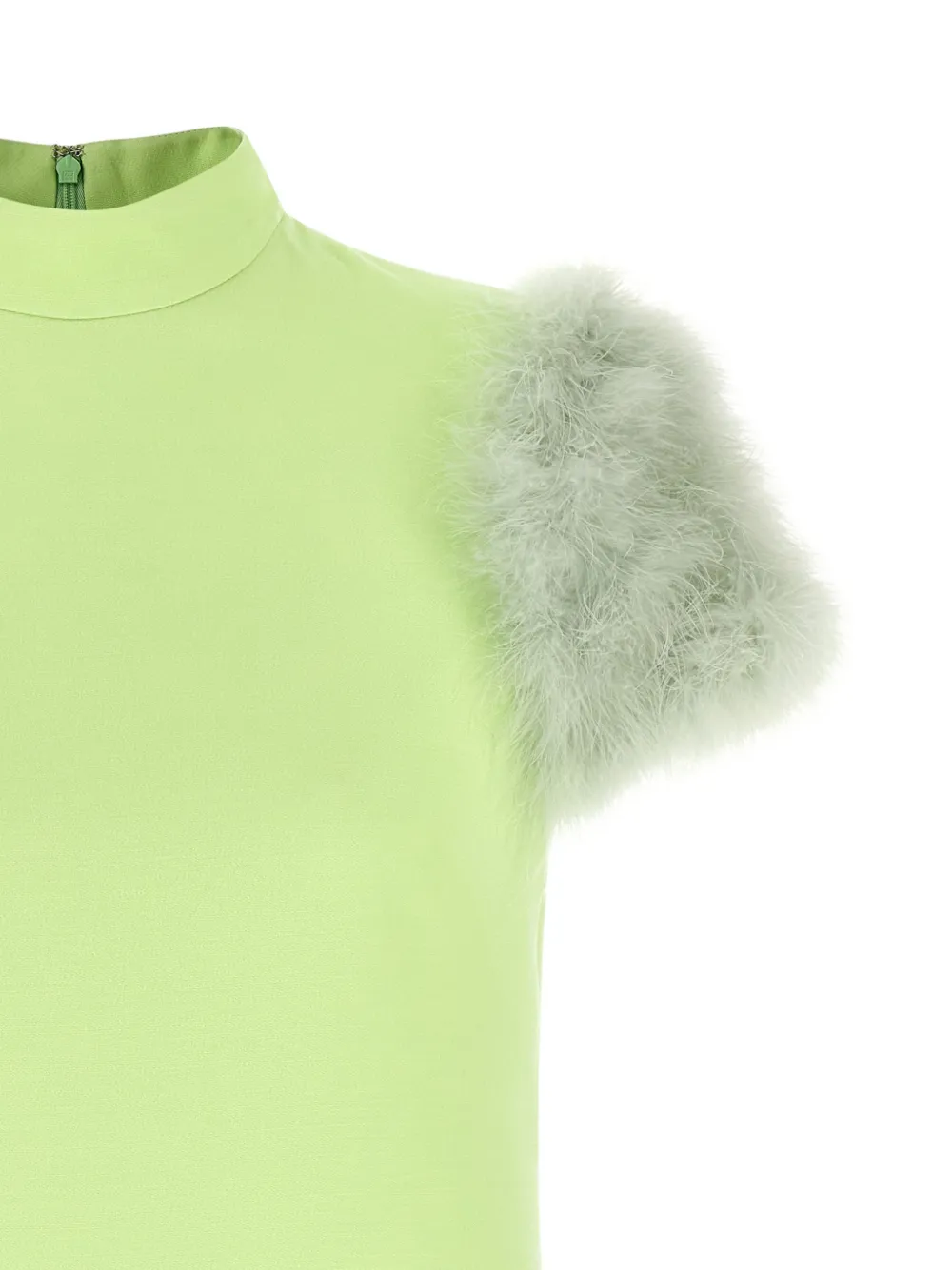 Valentino Garavani Trapeze mini-jurk Groen