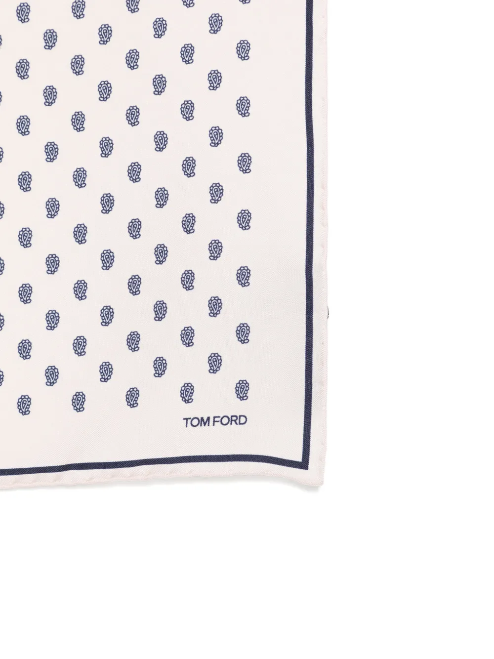 Tom Ford Patterned Silk Scarf - Pink 