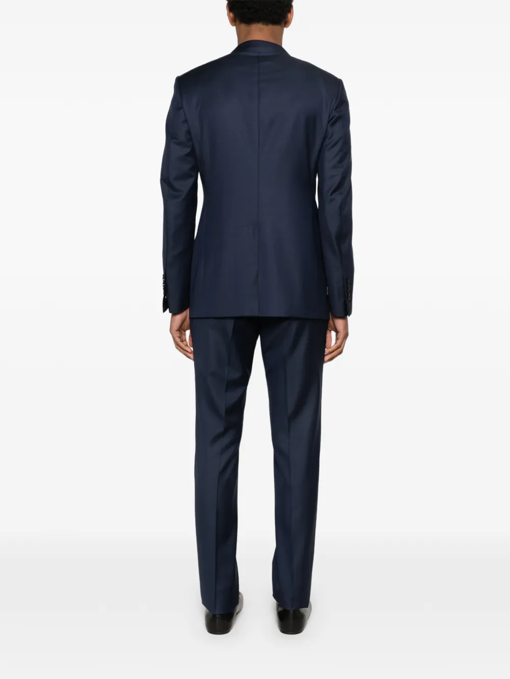  Tom Ford Flap-pocket Single-breasted Suit - Blue 