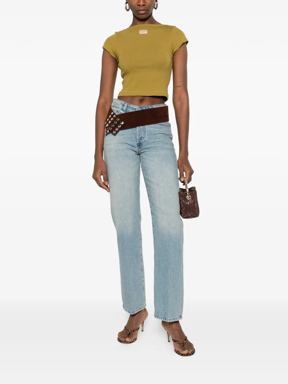 Diesel 1971 D-Sent logo jeans - Blu