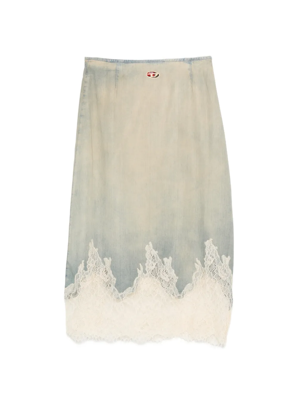lace-trim skirt