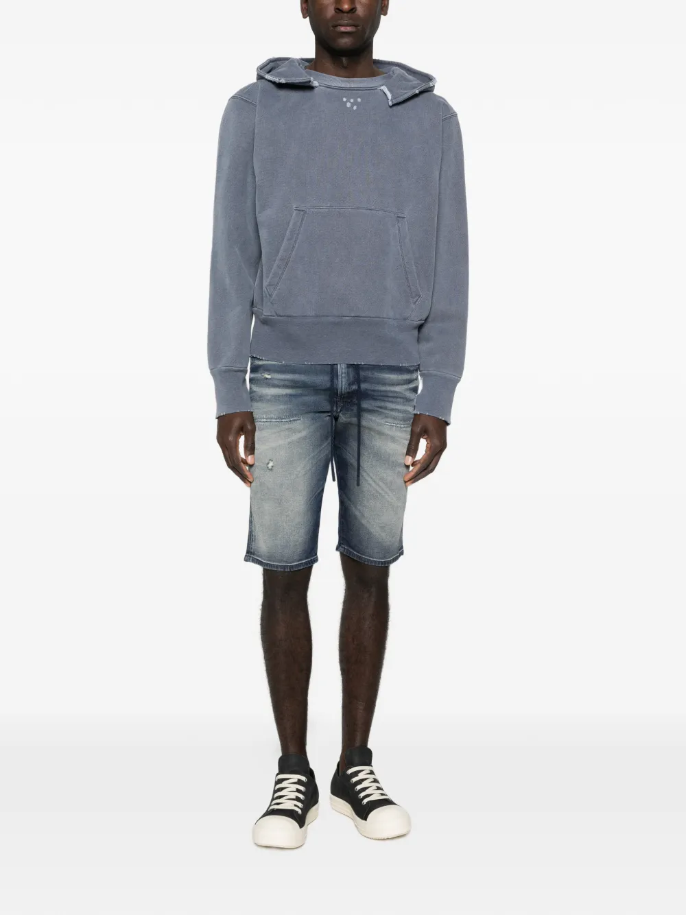  Diesel 2033 D-krooley Drawstring Shorts - Blue 