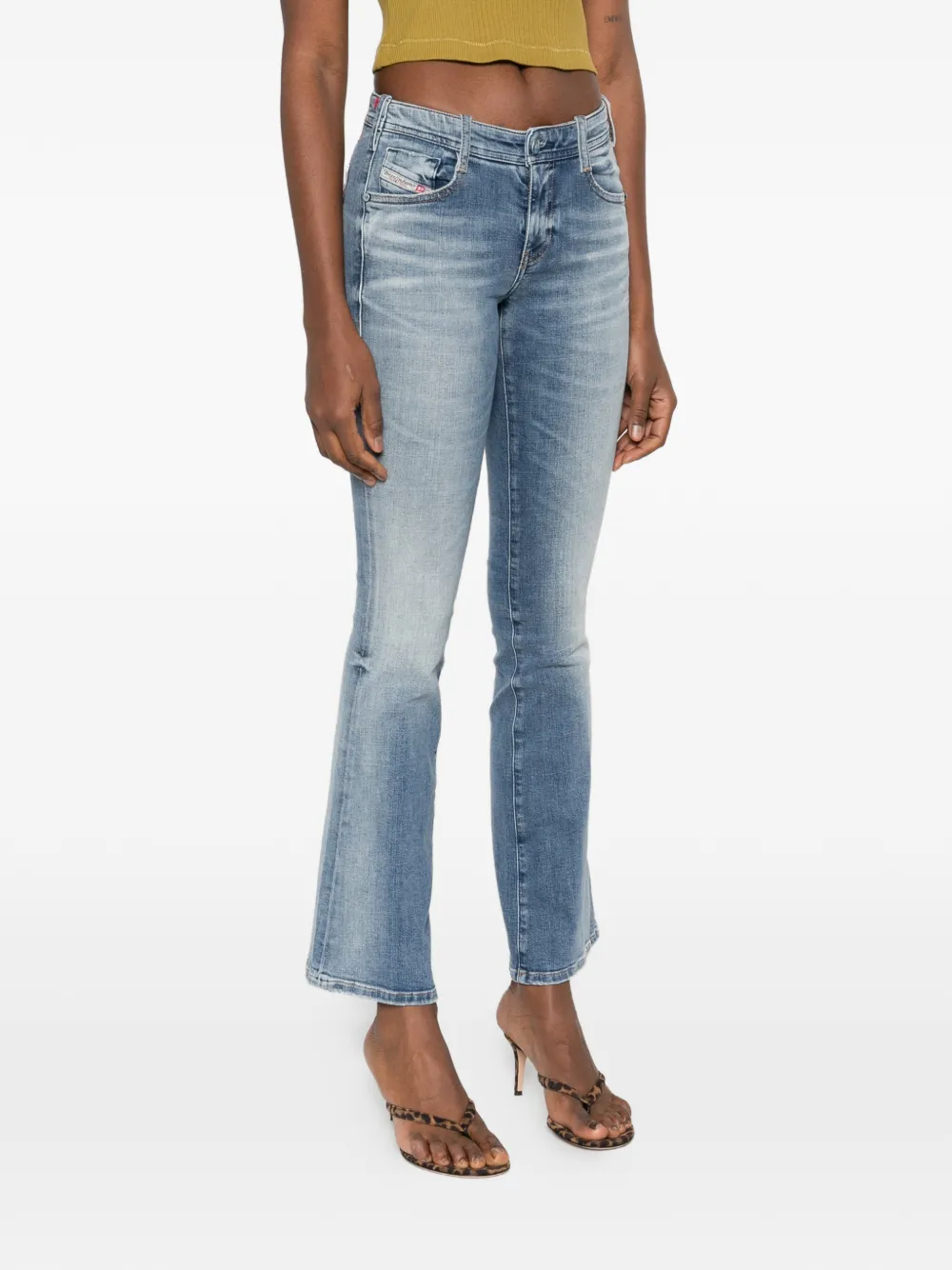  Diesel 1969 D-ebbey Flared Jeans - Blue 