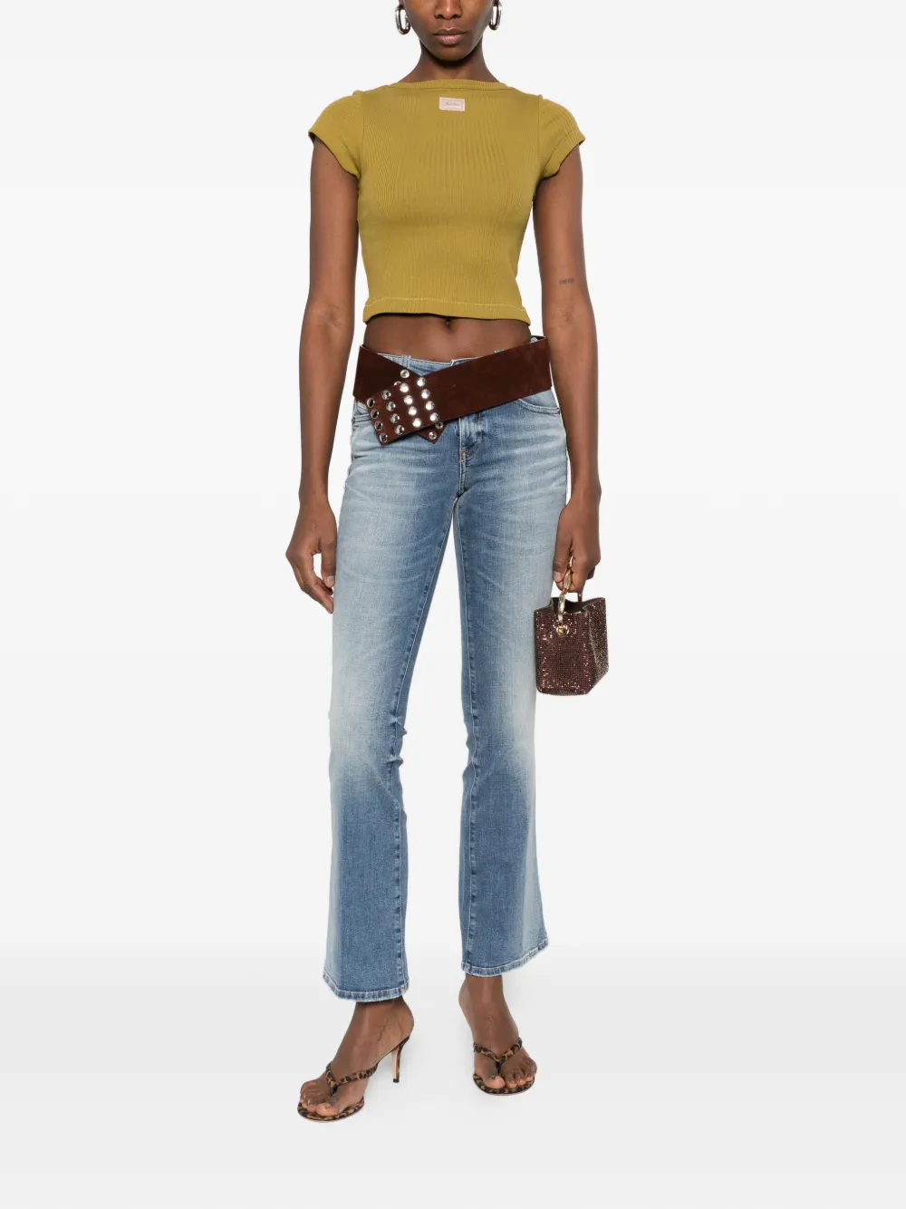  Diesel 1969 D-ebbey Flared Jeans - Blue 