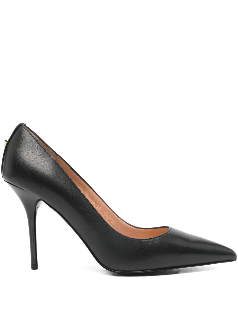 Love Moschino pointed pumps Zwart