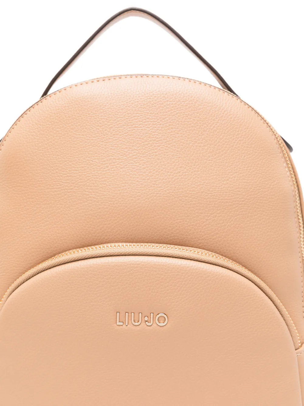  Liu Jo Zipped Backpack - Neutrals 