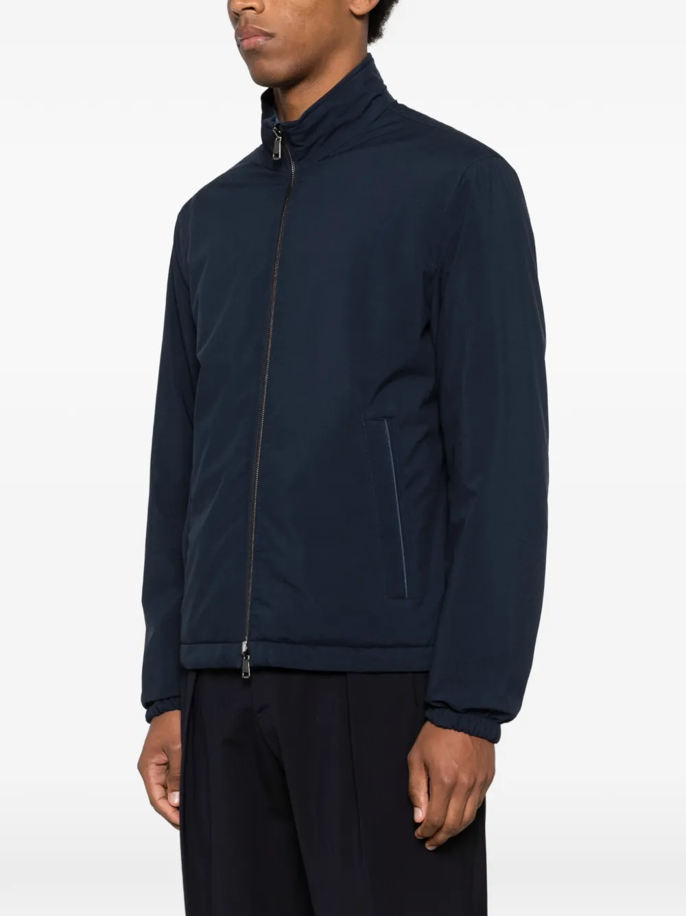 Paul & Shark Gewatteerd jack Blauw