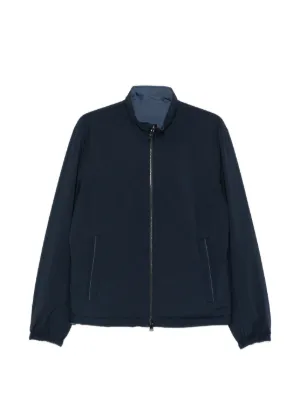 Prada スタンドカラージャケット | ブルー | FARFETCH JP