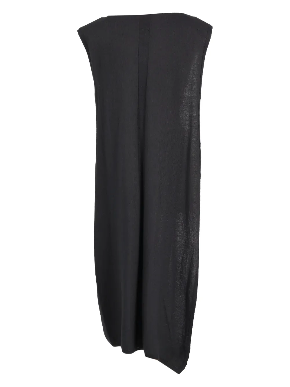 Rick Owens Vintage slashed sleeveless dress - Zwart