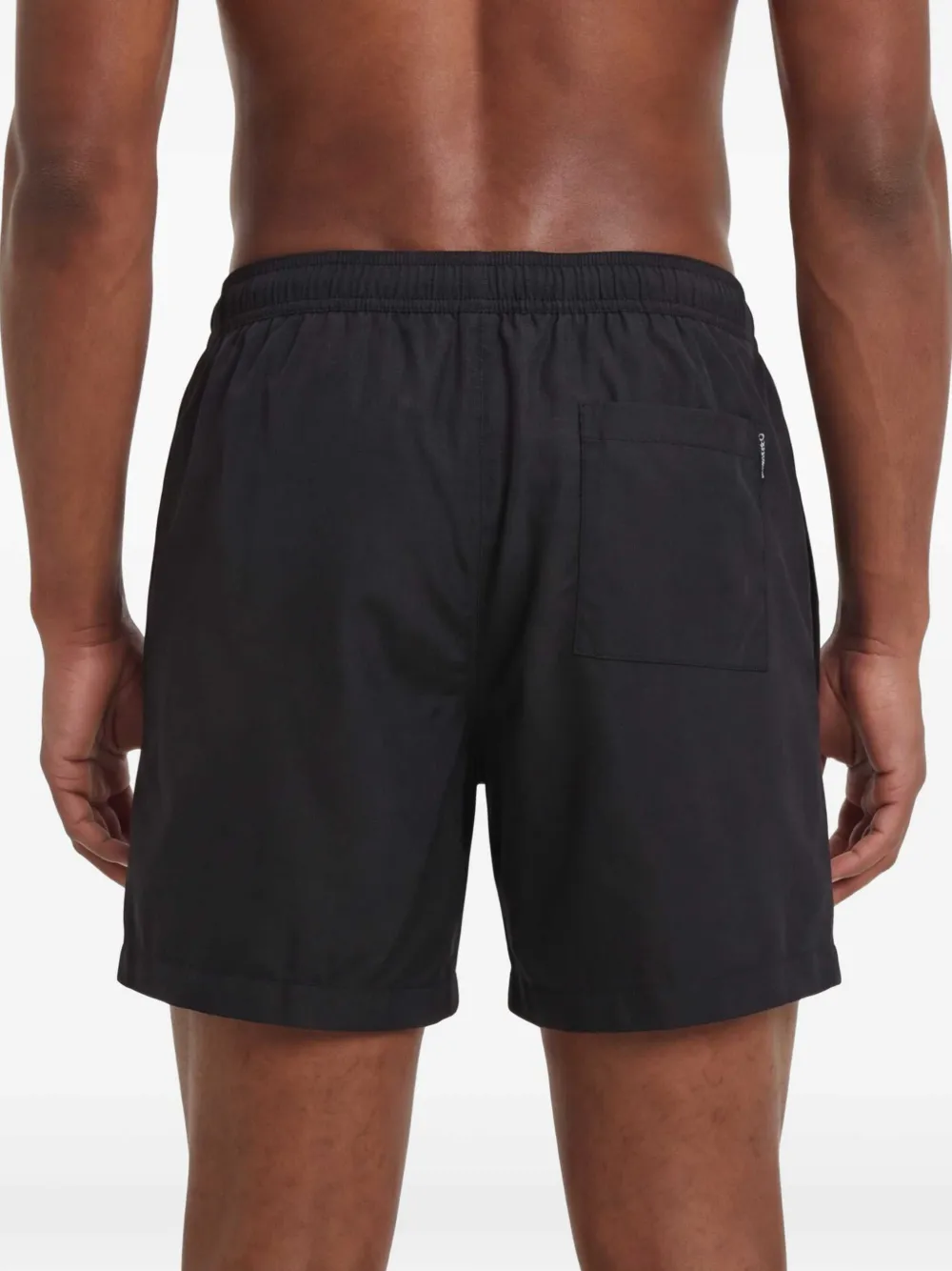 Calvin Klein Zwembroek met trekkoord Zwart