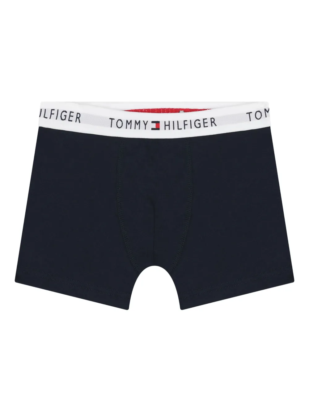 Tommy Hilfiger Junior Zeven boxershorts met logoband Blauw