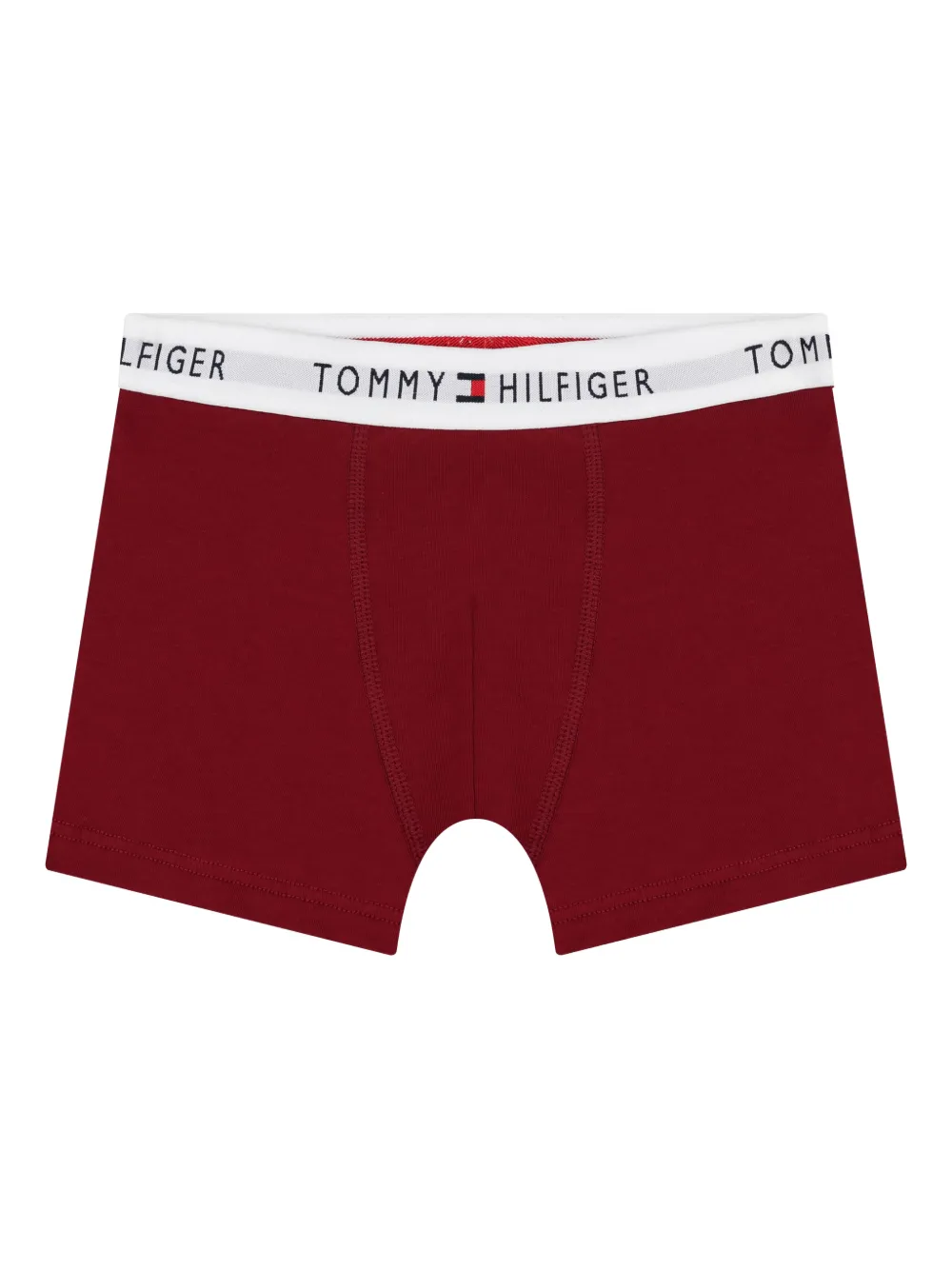 Tommy Hilfiger Junior Zeven boxershorts met logoband Blauw