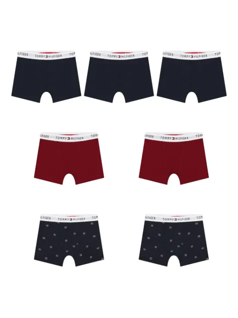 Tommy Hilfiger Junior lot de sept boxers à taille à logo