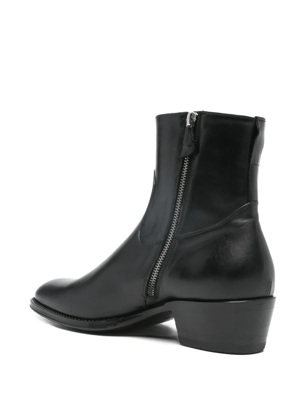 Cenere GB Laarzen met rits Zwart