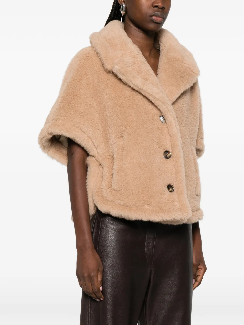  Max Mara Buttoned Jacket - Neutrals 