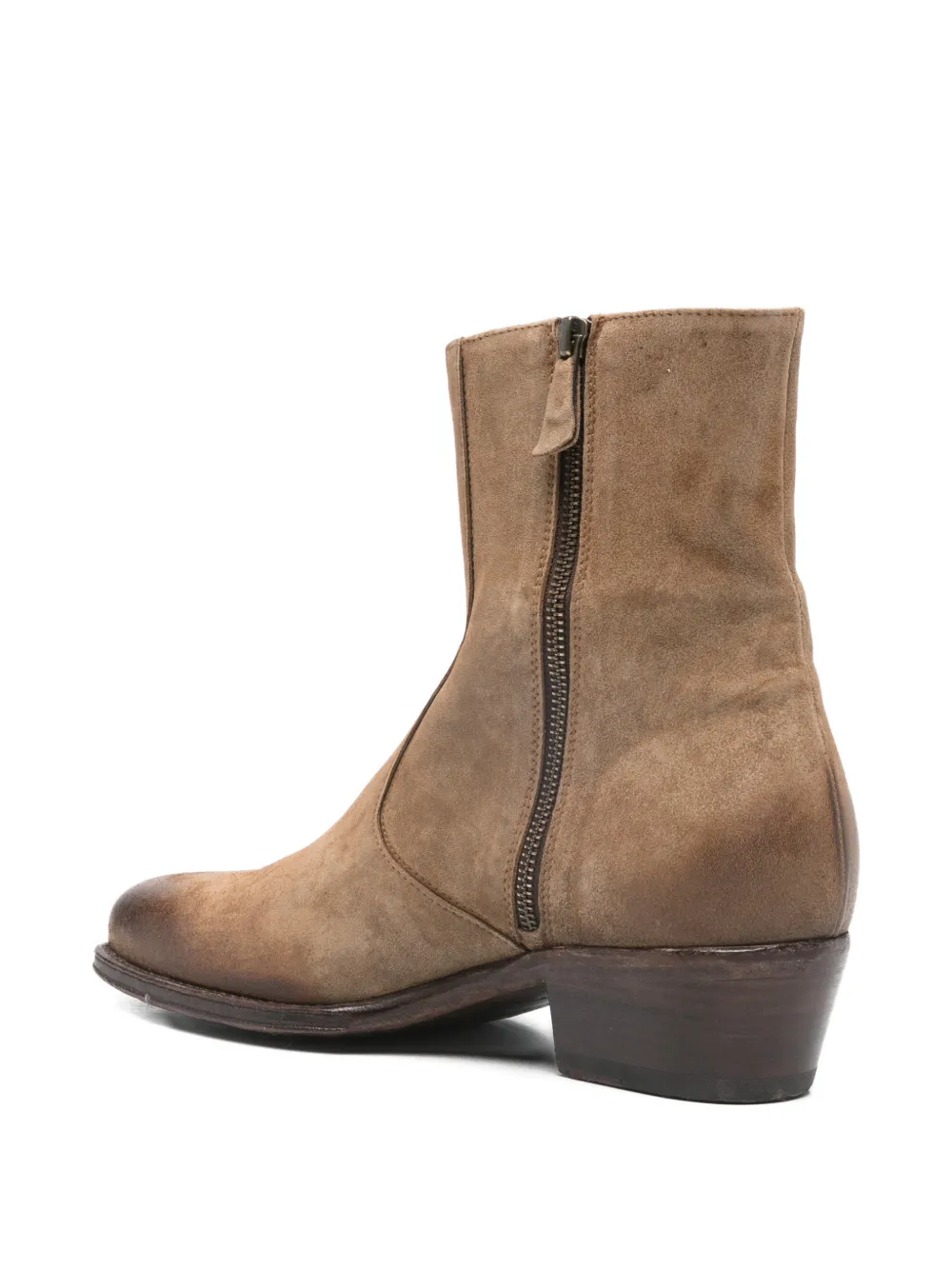 Cenere GB Laarzen met rits Bruin