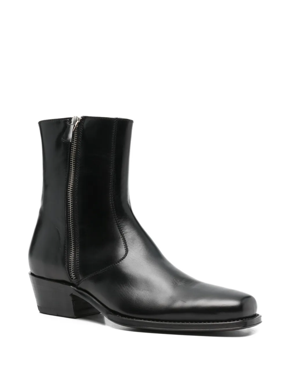 Cenere GB Damy zipped boots | Biker Boots | Image 2