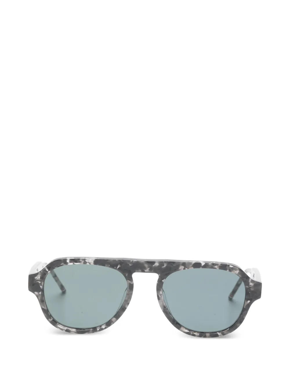Thom Browne Eyewear patterned sunglasses - Grigio