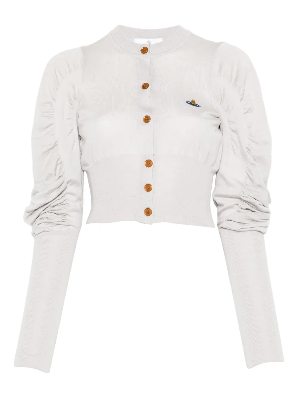 Vivienne Westwood Eli cropped cardigan - Toni neutri