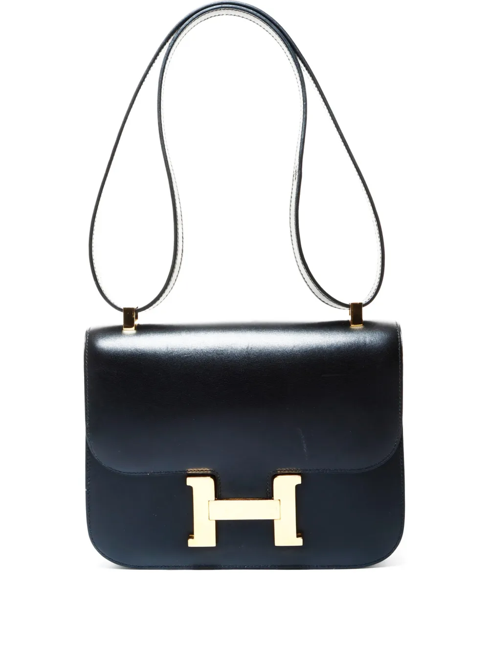Hermès Pre-Owned 1995 24 Constance leather shoulder bag - Black