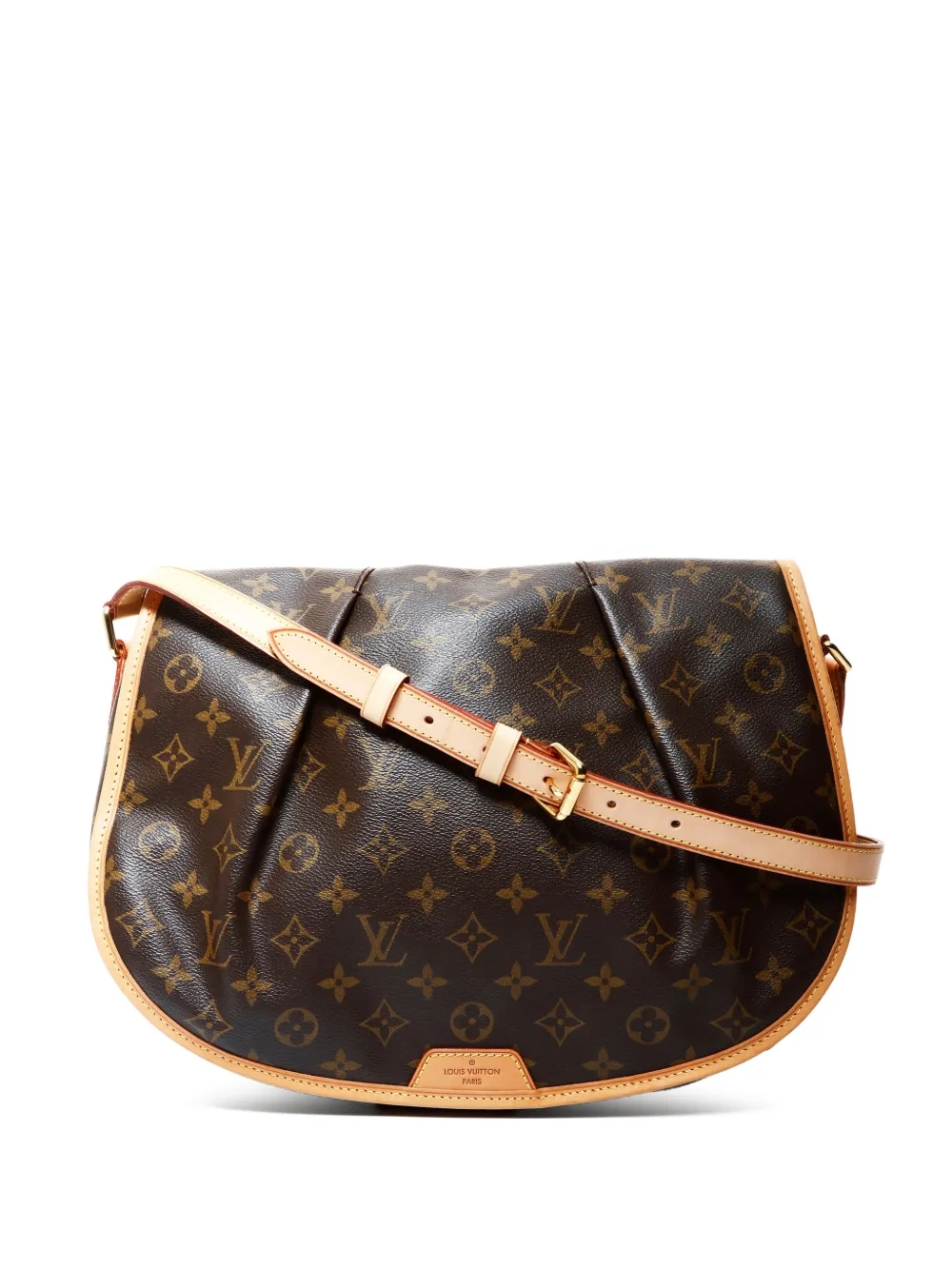 Louis Vuitton Pre-Owned 2013 MM Menilmontant Monogram shoulder bag - Marrone