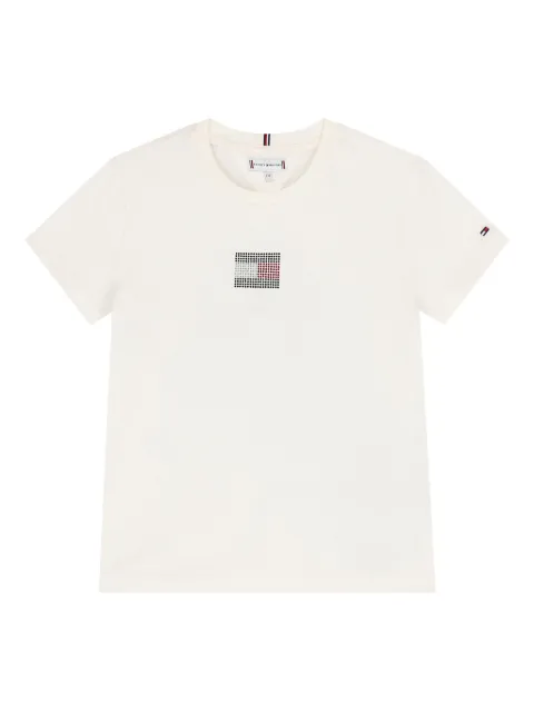 Tommy Hilfiger Junior embellished logo T-shirt