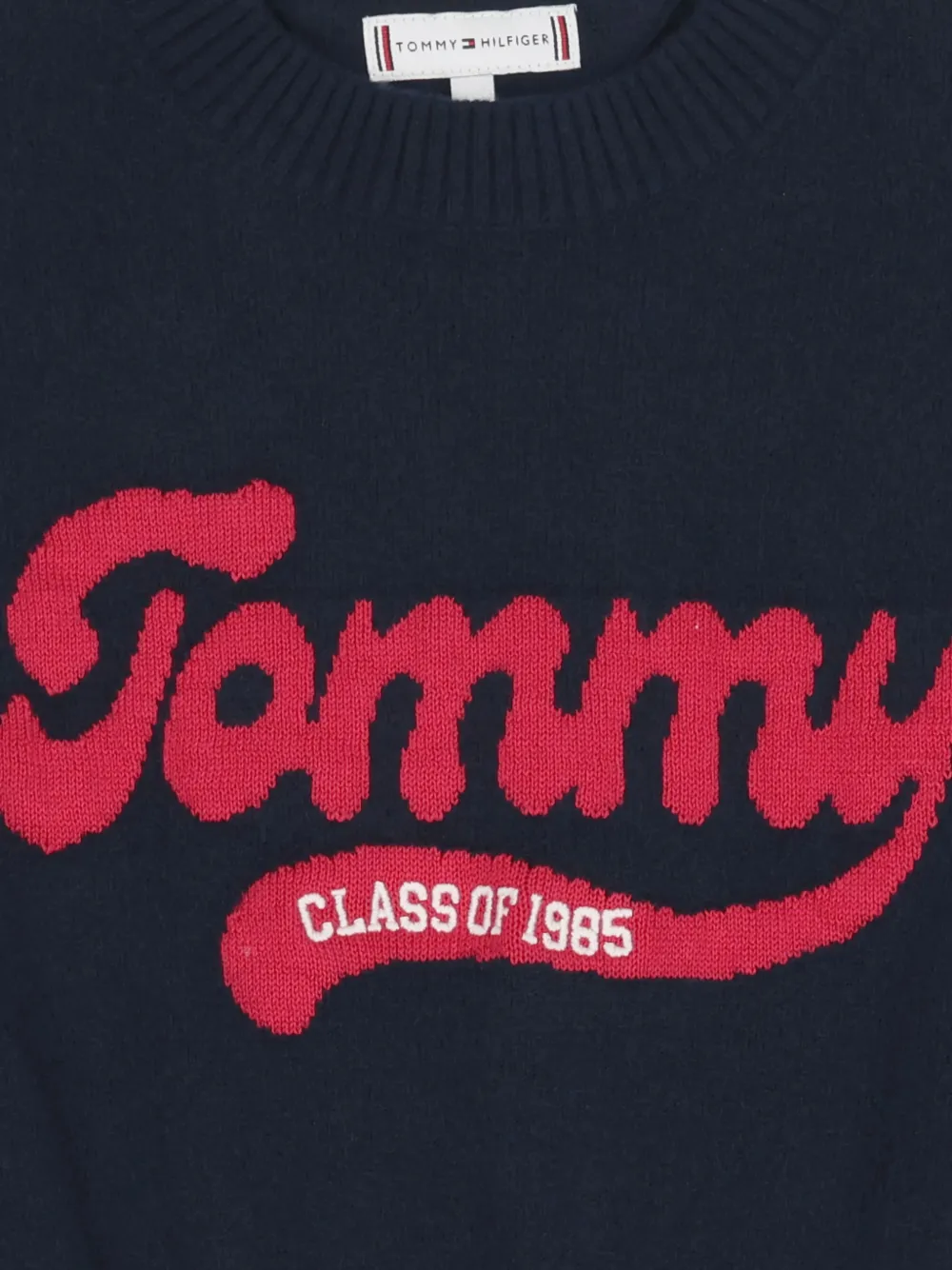 Tommy Hilfiger Junior Jurk met logo Blauw