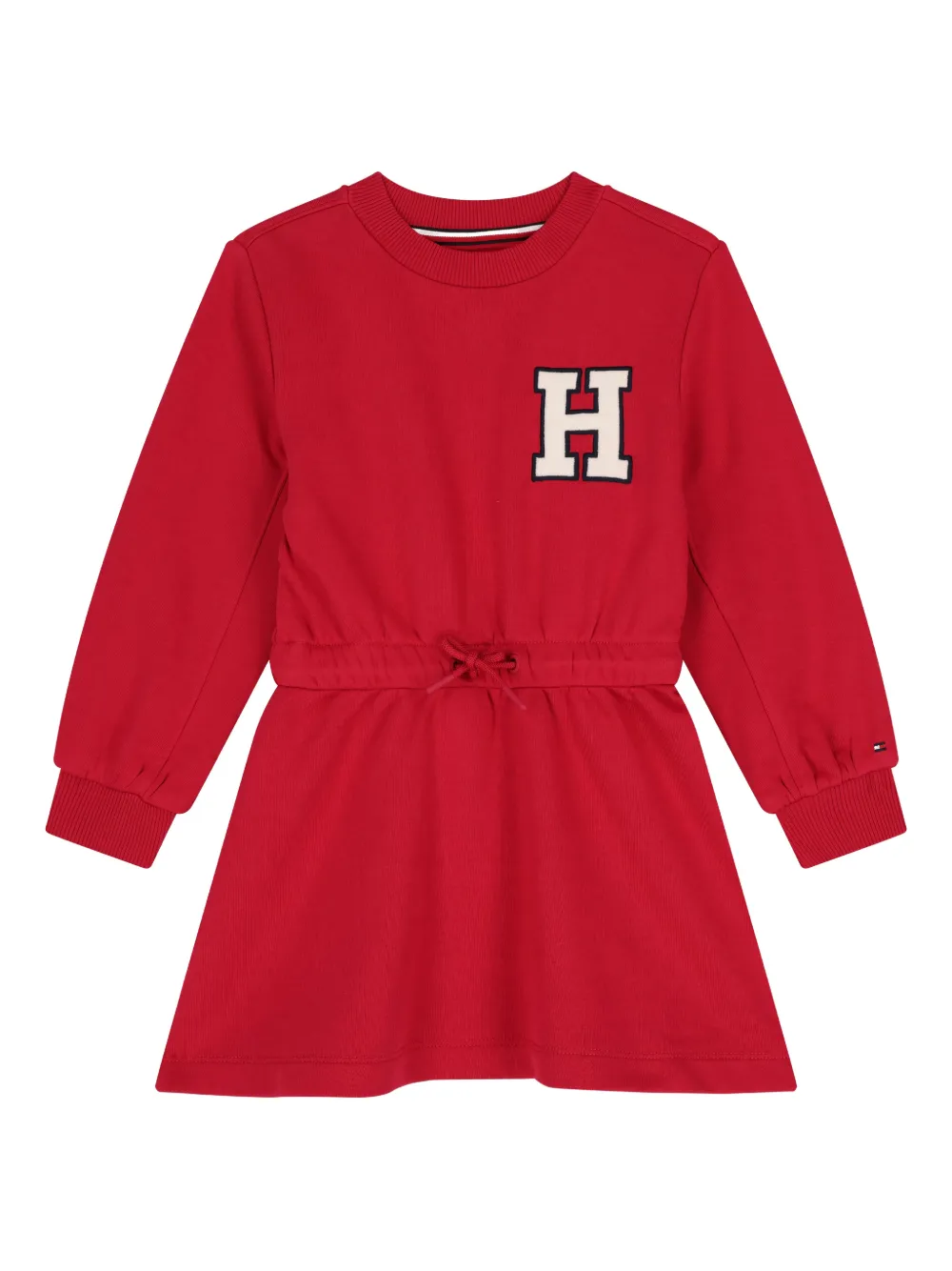 Tommy Hilfiger Junior logo-detail sweatshirt dress - Rosso